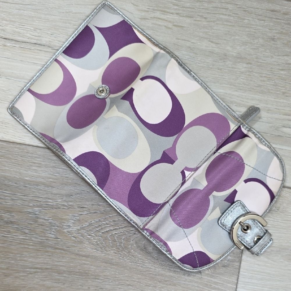CoachβSoho Scarf Print Hobo and Wallet - Picture 11 of 15